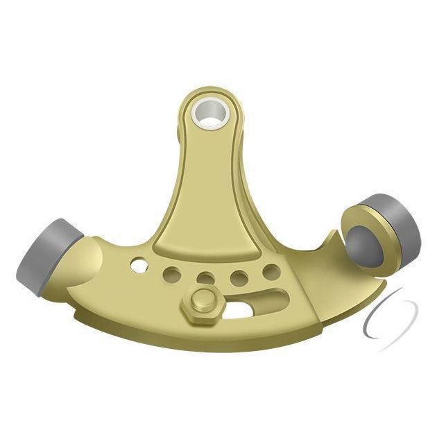 HPA69U3 Hinge Pin Stop; Hinge Mounted; Adjustable; Bright Brass Finish