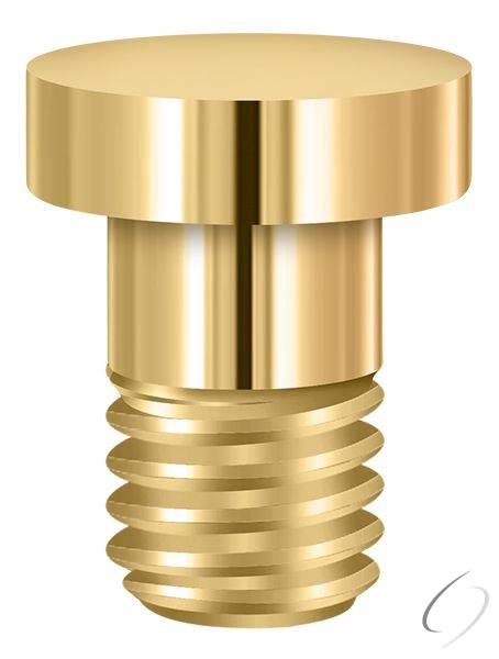 HPSS70CR003 Extended Button Tip for Solid Brass Hinge; Lifetime Brass Finish