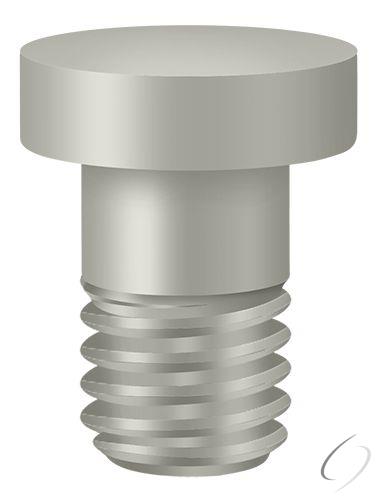 HPSS70U15 Extended Button Tip for Solid Brass Hinge; Satin Nickel Finish