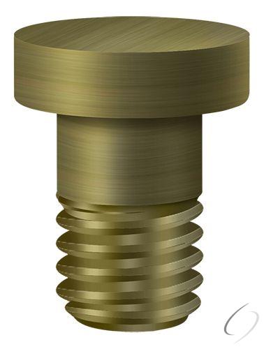 HPSS70U5 Extended Button Tip for Solid Brass Hinge; Antique Brass Finish
