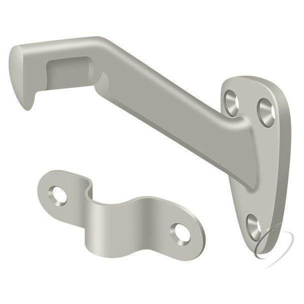 HRB325U15 Hand Rail Brackets; 3-5/16" Projection; Satin Nickel Finish