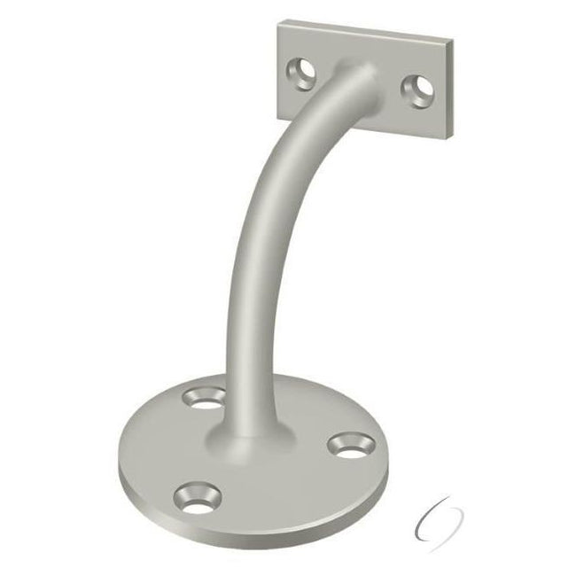 HRC175U15 Hand Rail Brackets; 3 3/16" Projection Light Duty; Satin Nickel Finish