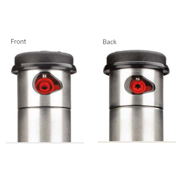 I-40-04-SS-ON - I-40 Stainless Steel 4" Pop-up Opposing Nozzle Rotor Sprinkler with 6 Nozzles