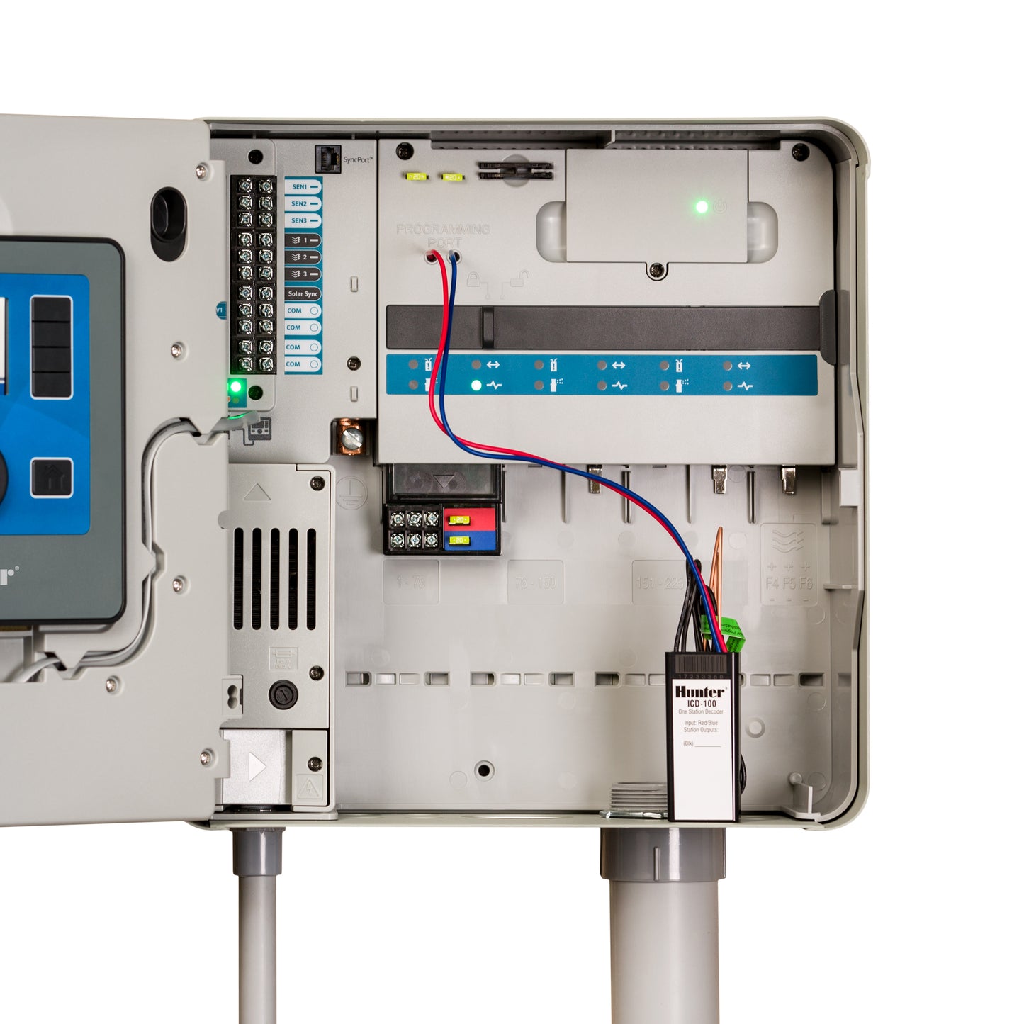 ICD-200 - 2-Station Decoder with Surge Protection and Ground Wire ...