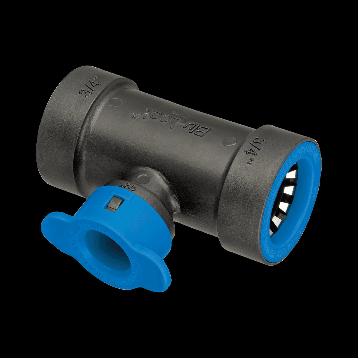 37373 - 3/4" x 1/2" Blu-lock Reducing Tee