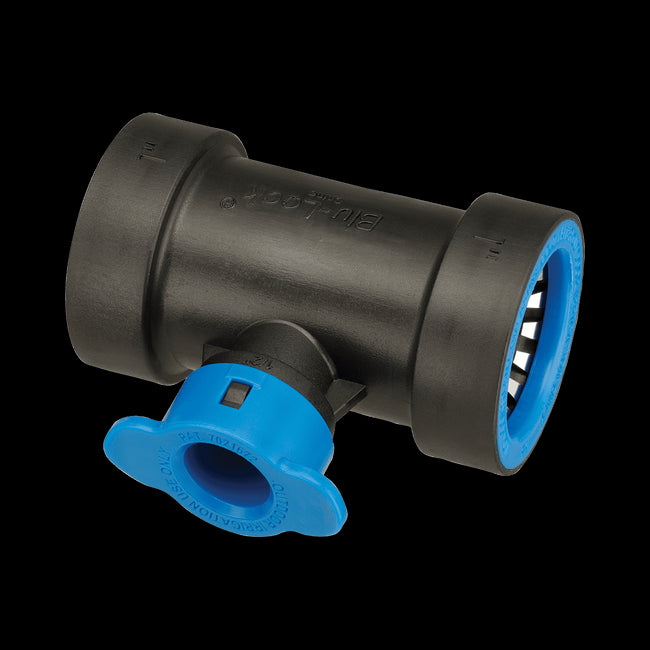 37672 - 1" x 1/2" Blu-Lock 3x Reducing Tee