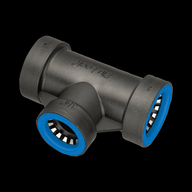 37683 - 1" x 3/4" Blu-Lock 3x Reducing Tee