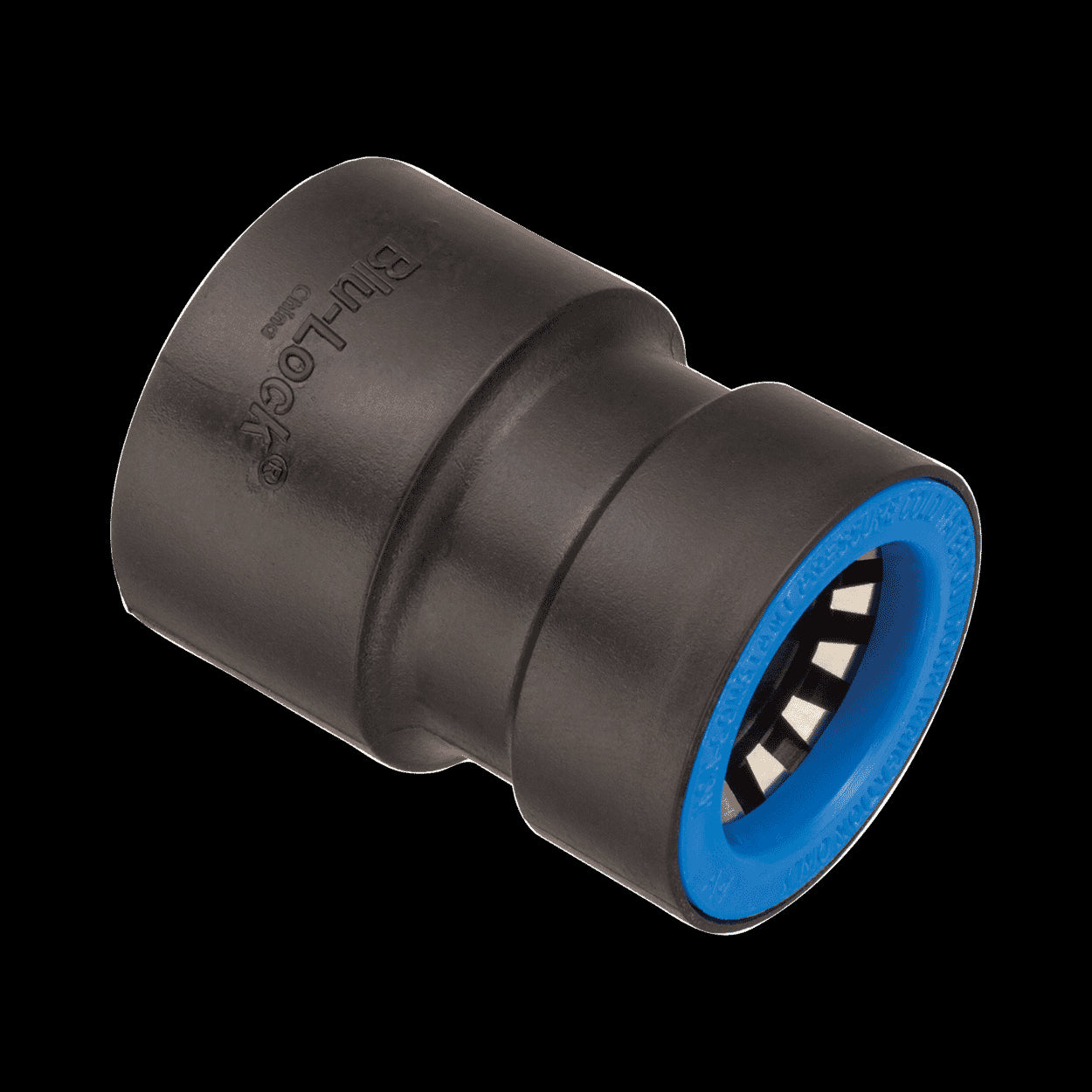 37385 - 3/4" Blu-Lock 3x by 1" PVC Socket Adapter