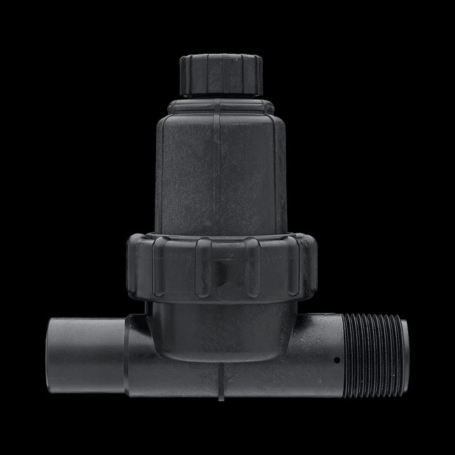 02117 - TWO IN ONE PUSH-FIT FILTER AND 30 PSI REGULATOR 1" NPT X 1" BLU-LOCK SPIGOT