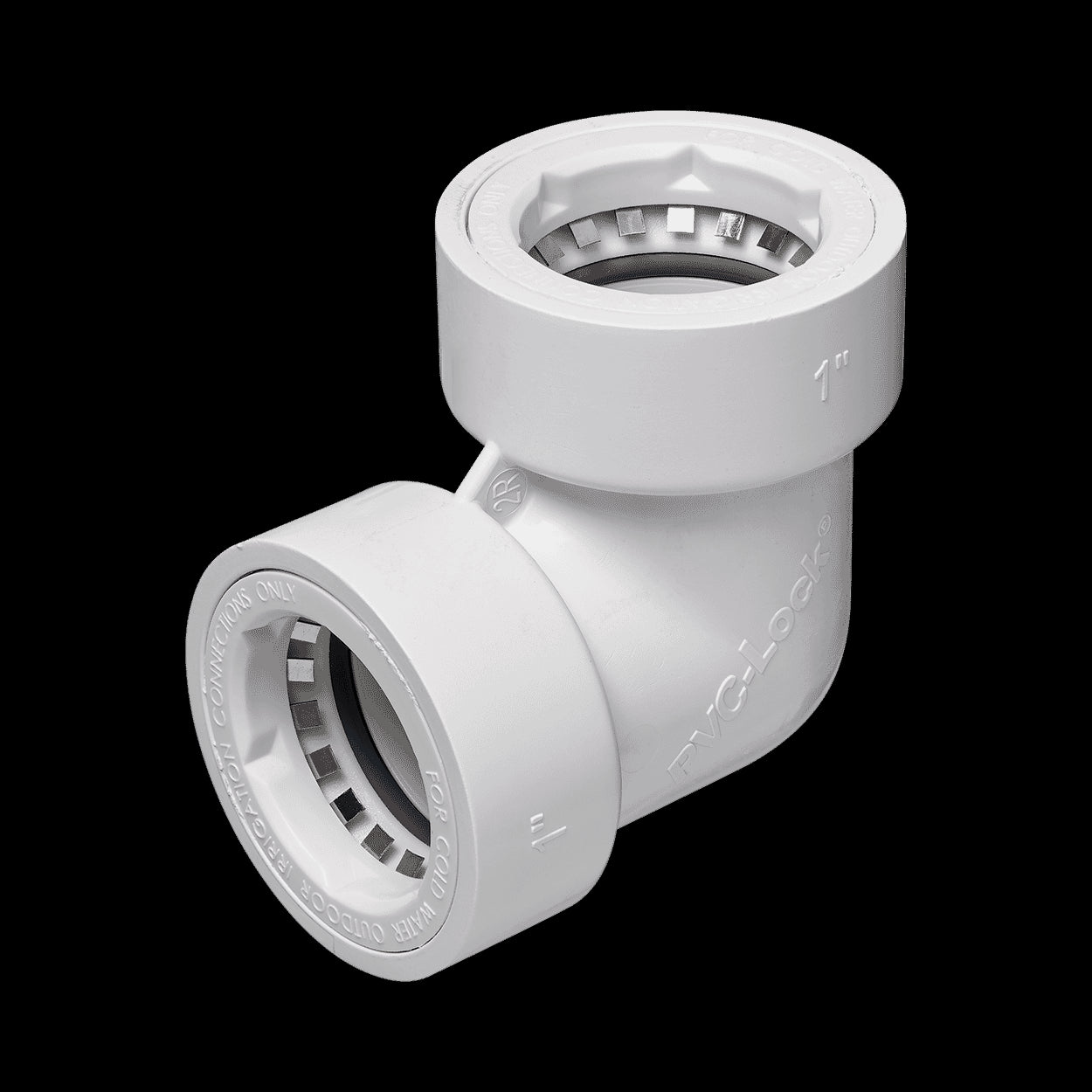 08673 - 1" PVC-Lock Elbow