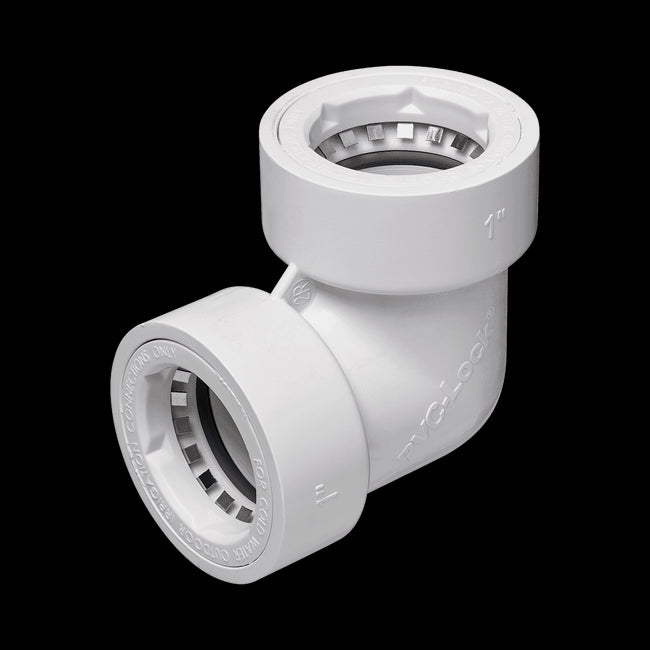 08673 - 1" PVC-Lock Elbow