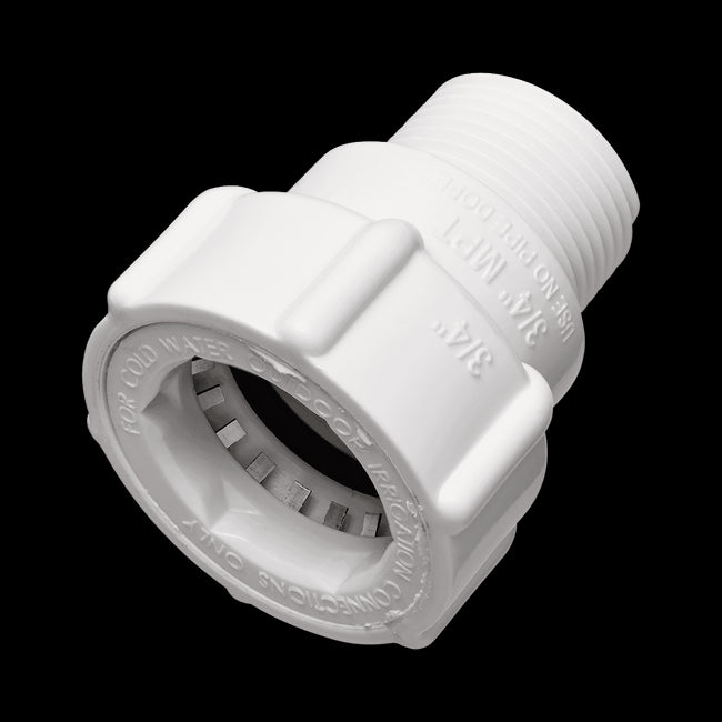 07778 - 3/4" PVC-Lock x 3/4" MPT Adapter