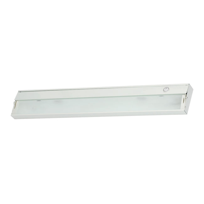 ELK Lighting HZ026RSF - ZeeLite 5" Wide 3-Light Under-cabinet Light in White with Diffused Glass