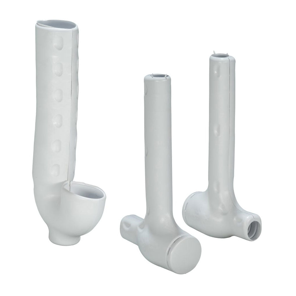 Truebro Lav Guard 2 Undersink Piping Covers - P-Trap + 2 Angle Valve and Supply