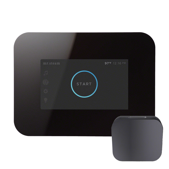 iSteam 3 Steam Shower Control in Black