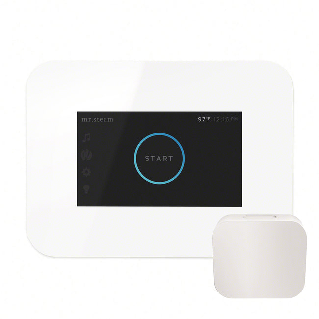 iSteam?�???? 3 Steam Shower Control in White