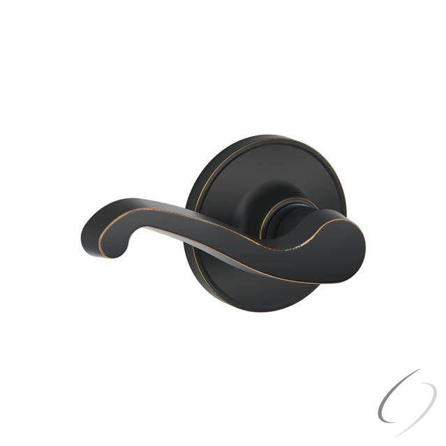 Passage Lock LaSalle Lever with 16254 Latch and 10101 Strike Aged Bronze Finish