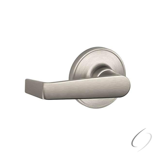 Passage Lock Marin Lever with 16254 Latch and 10101 Strike Satin Nickel Finish