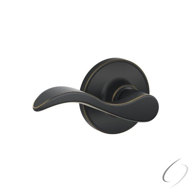 Passage Lock Seville Lever with 16254 Latch and 10101 Strike Aged Bronze Finish