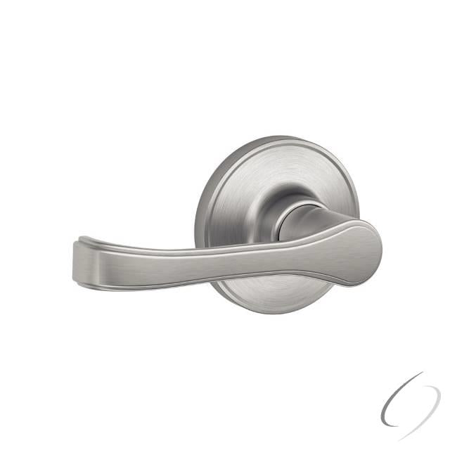Passage Lock Torino Lever with 16254 Latch and 10101 Strike Satin Stainless Steel Finish