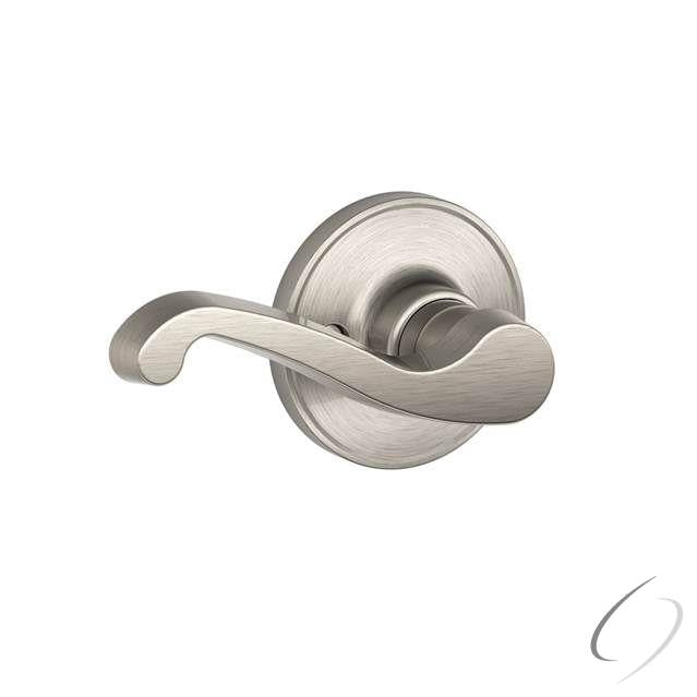 Half Dummy Lock LaSalle Lever Satin Nickel Finish