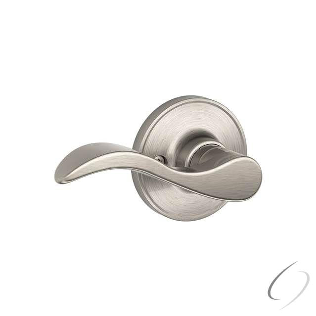 Half Dummy Lock Seville Lever Satin Nickel Finish