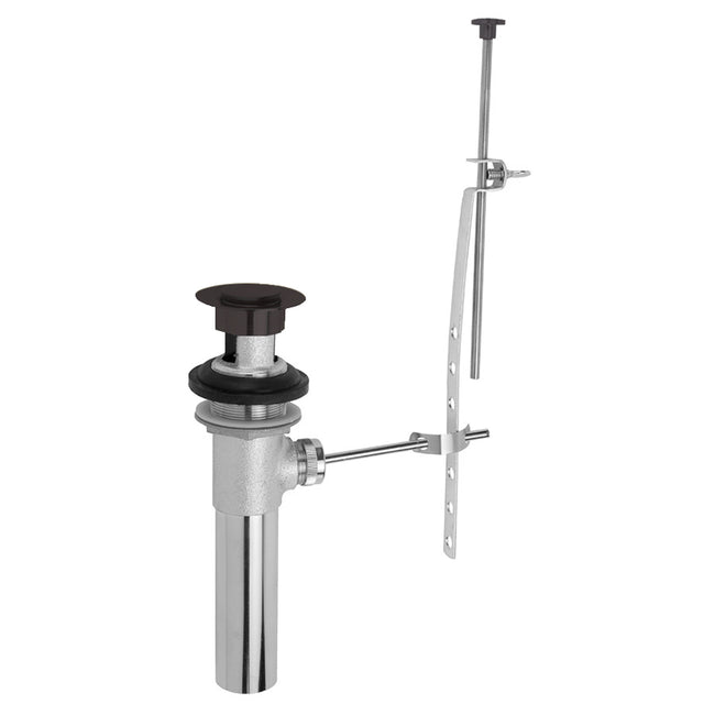 736-ORB - Pop-Up Lavatory Drain with Overflow in Oil Rubbed Bronze