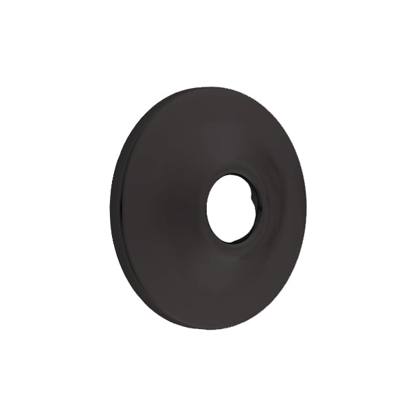 7463-MBK - Low Pattern Escutcheon for 1/2" Copper in Matte Black