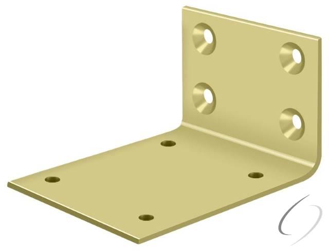 JB-DASH95U3 Jamb Bracket for DASH95; Bright Brass Finish