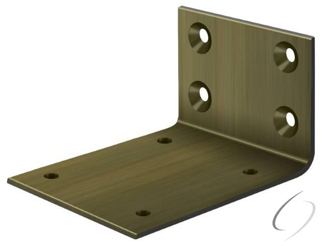 JB-DASH95U5 Jamb Bracket for DASH95; Antique Brass Finish