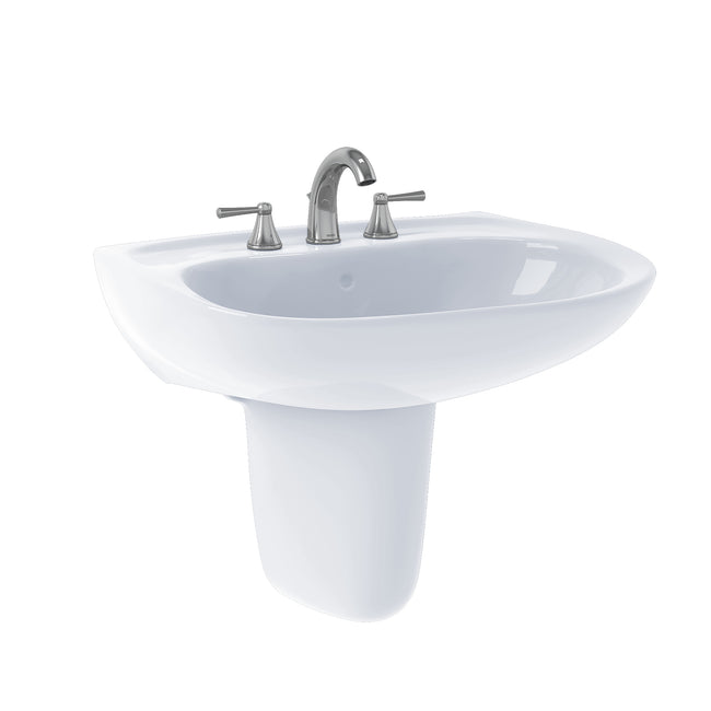 Toto LHT242.8G#01 - Prominence Lavatory and Shroud with 8-Inch Centers- Cotton White