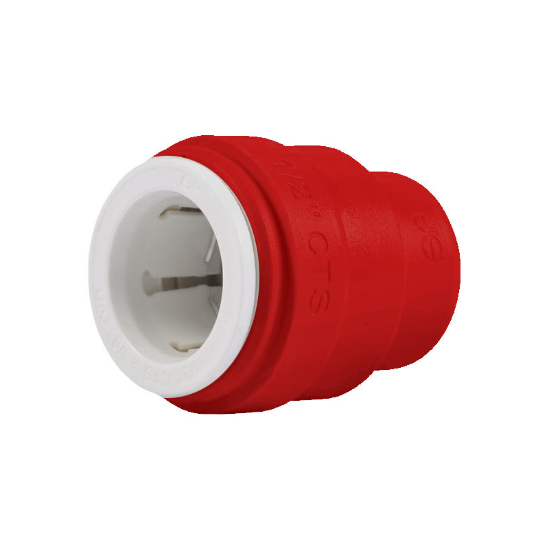 1/2" CTS Speedfit End Cap - Red