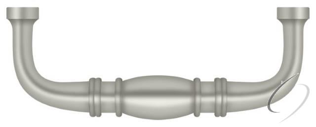 K4473U15 Colonial Wire Pull; 3"; Satin Nickel Finish
