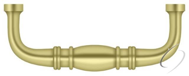 K4473U3 Colonial Wire Pull; 3"; Bright Brass Finish