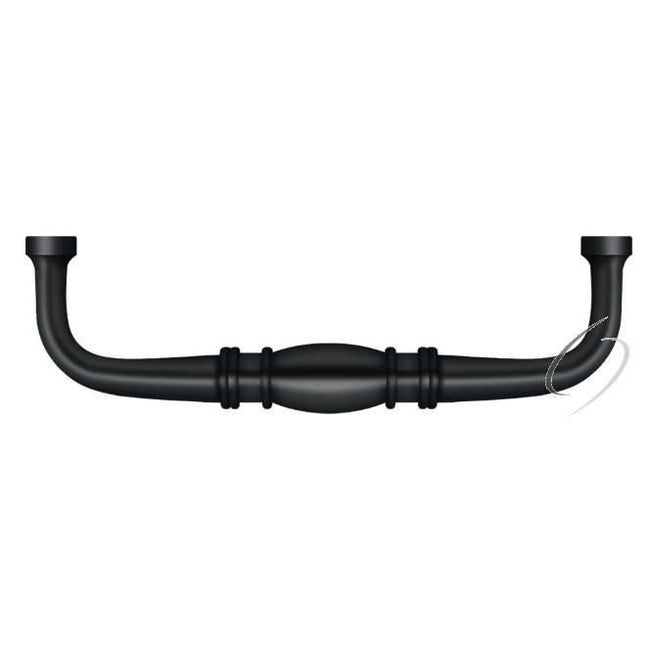 K4474U19 Colonial Wire Pull; 4"; Black Finish