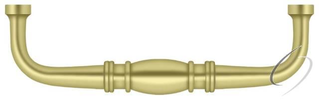 K4474U3 Colonial Wire Pull; 4"; Bright Brass Finish