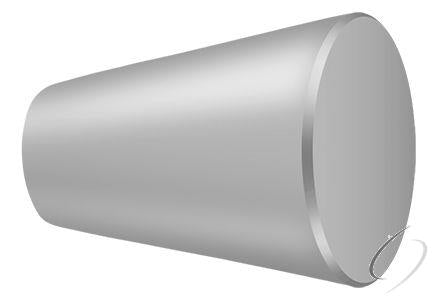 KC20U32D Knob Cone Cabinet 1"; Satin Stainless Steel Finish