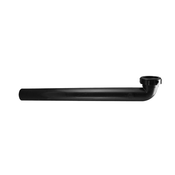 104B - 1-1/2" x 15" Slip-Joint Waste Arm - Black