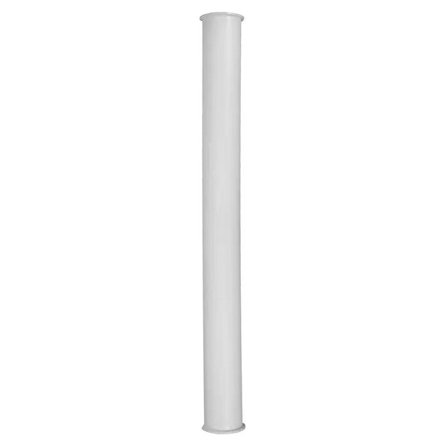 11-16PVC - 1-1/2" x 16" Double Ended Sink Tailpiece - White