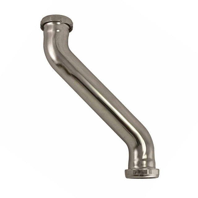 2038PC - Double Offset - 1-1/2" x 1-1/2" with TPR Washers - 20 Gauge Chrome Plated Brass