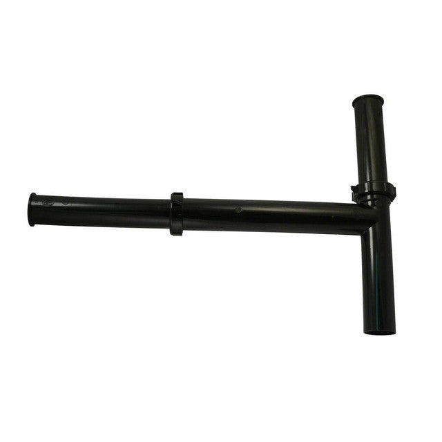 334B - Disposer Kit - 1-1/2" Pipe with Baffle Tee and Disposer Gasket - Black