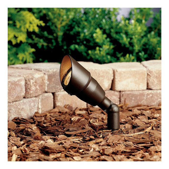 15374AZT - Mini Landscape Accent Light - 12v, Textured Architectural Bronze, MR-16