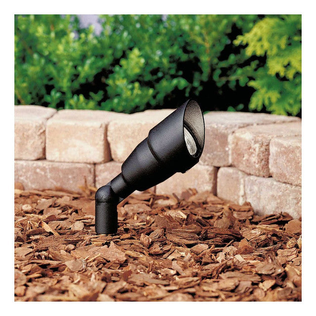 Kichler 15374BKT - 12V Landscape Mini Accent Light in Textured Black (MR-16 Bulb Required)
