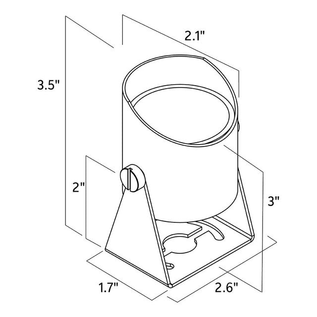 16027SS30 - Adjustable Lumen Underwater Accent -12v, Stainless Steel, LED