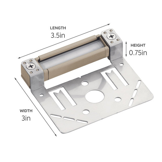 16100AZT30 - Ledge and Rail Hardscape Accent Light - 12v, Textured Architectural Bronze, LED