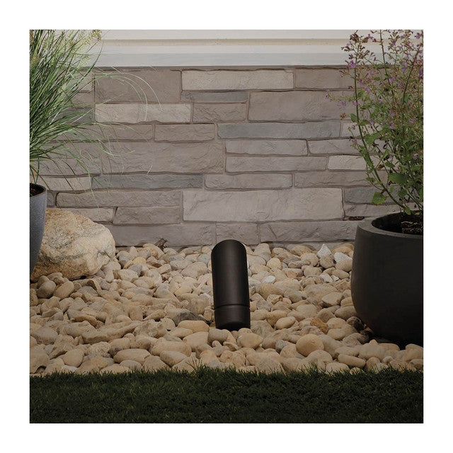 6" Length 12V LED Accent Light - Adjustable Color Temp in Textured Black