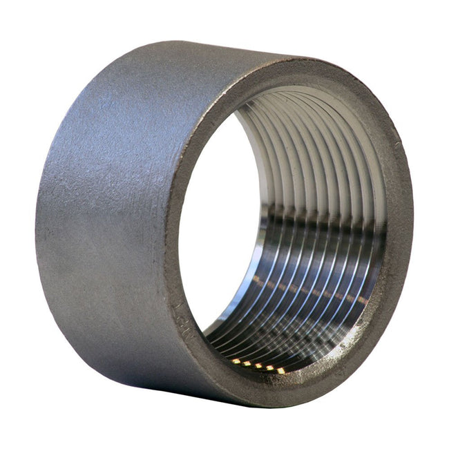 KP611H-12 - 3/4" Threaded Half Coupling, 316 Stainless Steel