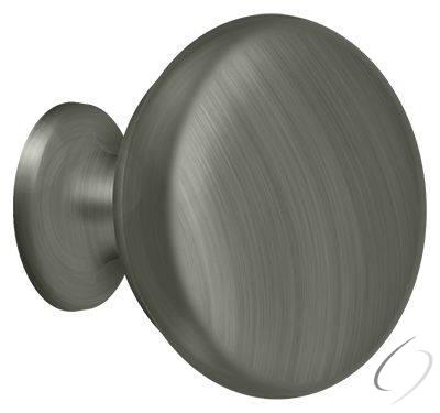 KRH114U15A Knob Round Hollow; Antique Nickel Finish