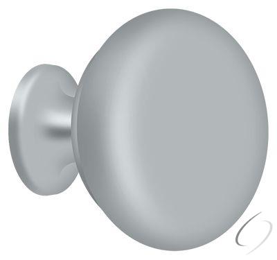 KRH114U26D Knob Round Hollow; Satin Chrome Finish