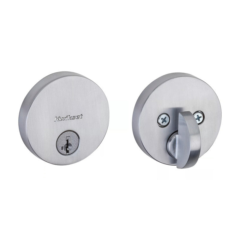Kwikset 258RDT - Uptown Single Cylinder SmartKey Deadbolt